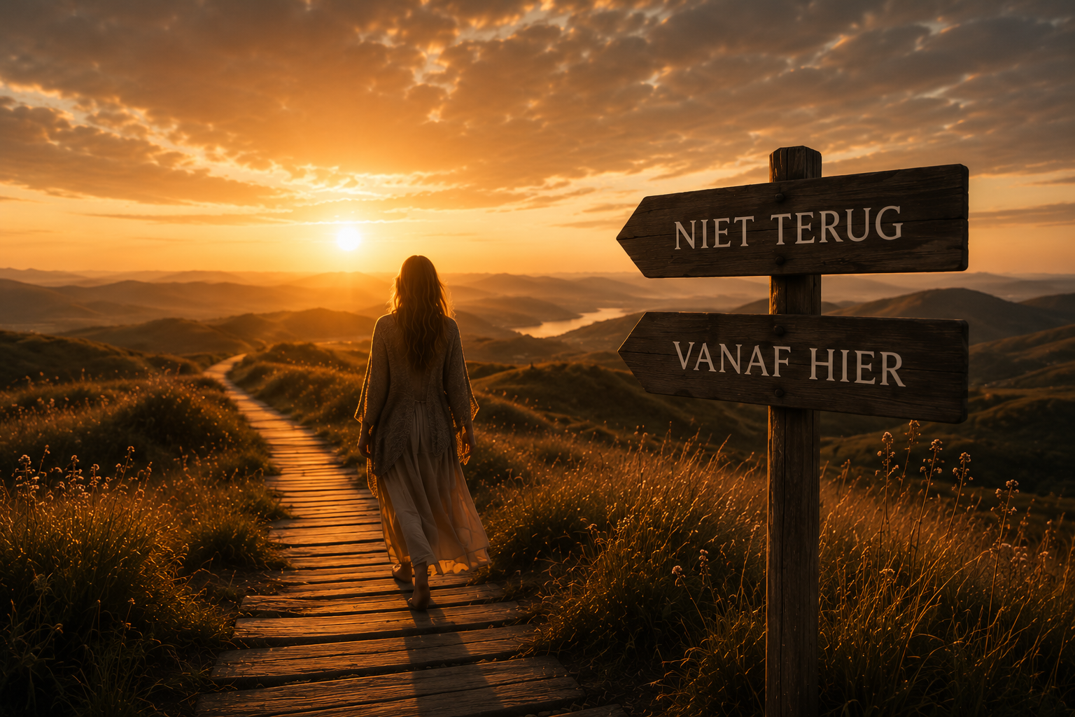 Rustplek op Zen Ranch in Drenthe, omgeving waar HIER is ontstaan